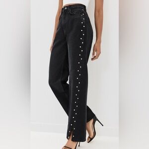 Reformation Cary High Rise Slouchy Straight Leg Jeans